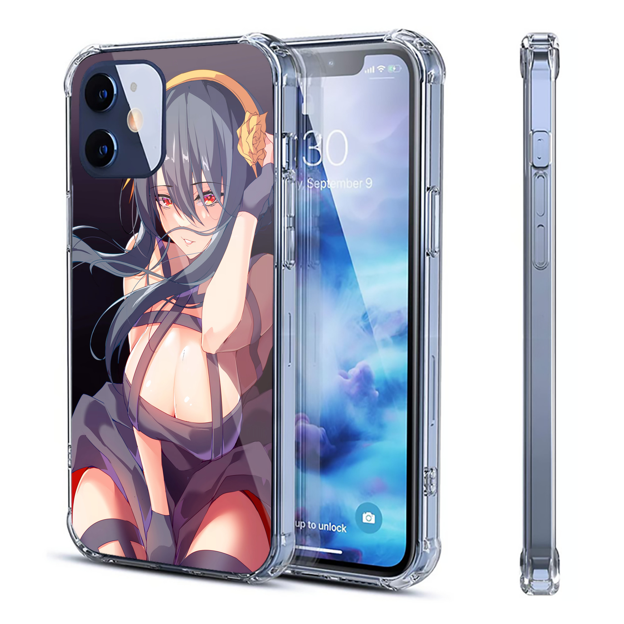 （画像用） SPY×FAMILY间谍家家酒 【iPhone 12シリーズ対応】透明スマホケース（クリアソフトケース）